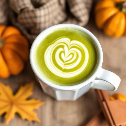 Pumpkin Spice Matcha Latte