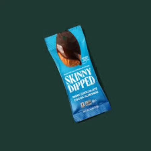 SkinnyDipped Dark Chocolate Cocca Almonds