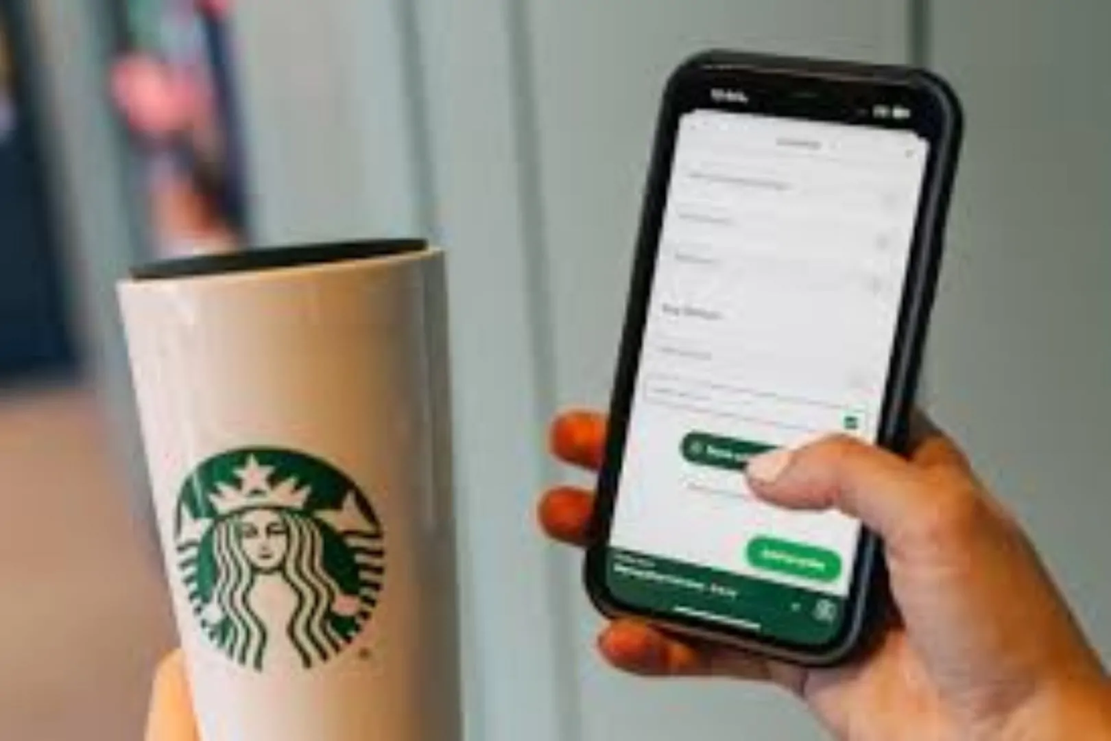 Starbucks app