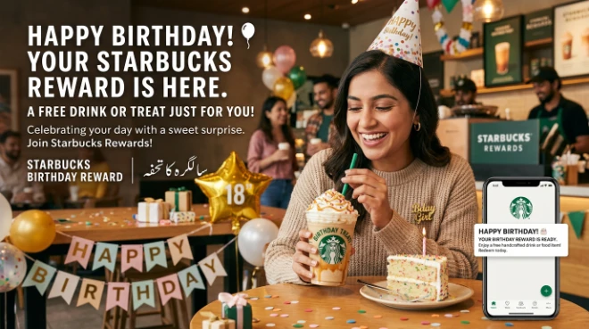 Starbucks Birthday Reward