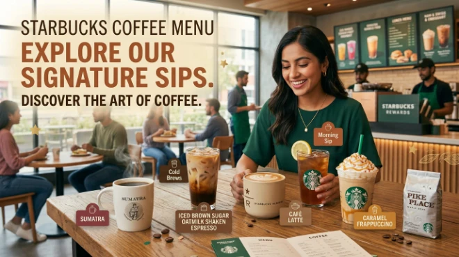 Starbucks Coffee Menu